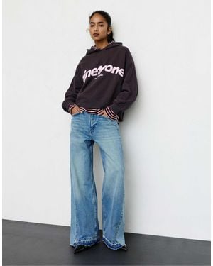 Pull&Bear Sweat à capuche - marron - Bleu