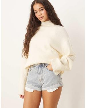 Glamorous Denim Shorts - Natural