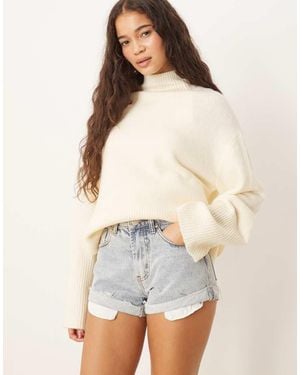 Glamorous Denim Shorts - Natural