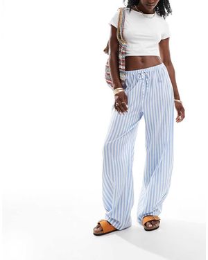 ASOS Pantaloni A Cilindro - Blu