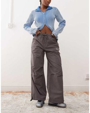 Santa Cruz Drawstring Parachute Trousers - Blue