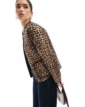 Vero Moda Chaqueta Guateada Con Estampado De De - Multicolor