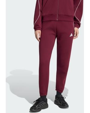 adidas Originals Stadium hose mit kleinem logo - Rot