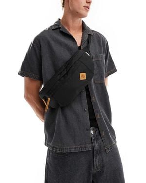 Timberland Zip Pocket Logo Bum Bag - Black