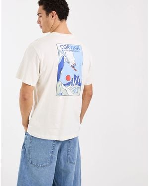 The North Face Cortina Back Graphic T-shirt - White