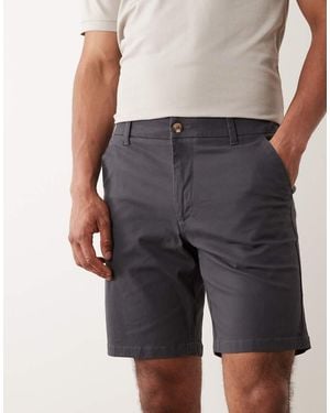 ASOS Slim Fit Chino Shorts - Grey