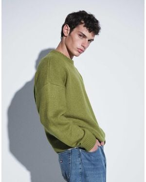 ASOS Super oversize-strickpullover - Grün