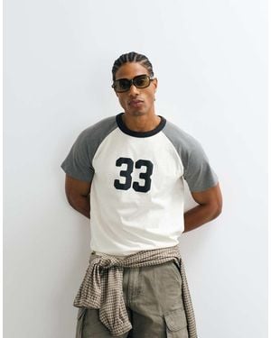Cotton On Slim Fit Graphic T-shirt - Grey