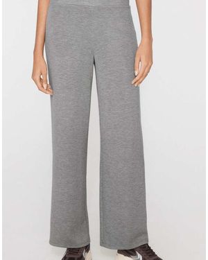 Tezenis Soft Touch Palazzo Trousers - Grey