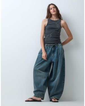 Collusion – xl – ballon-jeans - Blau