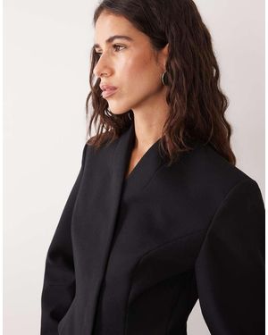 ASOS Nette Cocoonmouw Jack - Zwart