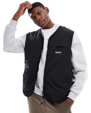 Parlez Amisk Reversible Gillet - Blue