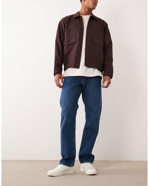 ARKET Cliff Authentic Straight Fit Jeans - Natural
