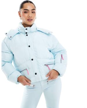 OOSC Piumino Da Sci Elegante Azzurro Ghiaccio - Blu