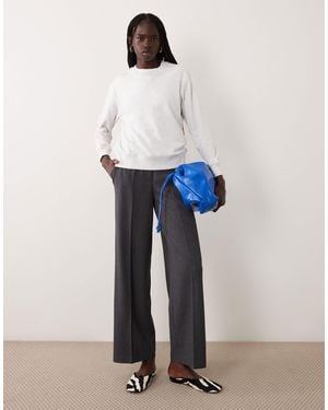 JDY Petite Jersey Sweatshirt Co-ord - Blue