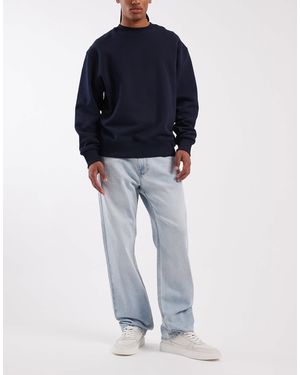 Hollister Jean ample avec 5 poches - clair délavé - Bleu