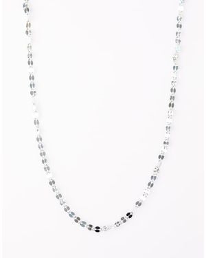 Lovisa Sterling Mirror Link Choker - White