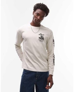 Levi's Workwear Capsule Long Sleeve Graphic T-shirt - White