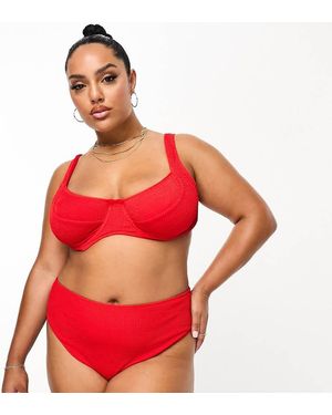Pieces Plus Esclusiva Pieces Curve - Rosso