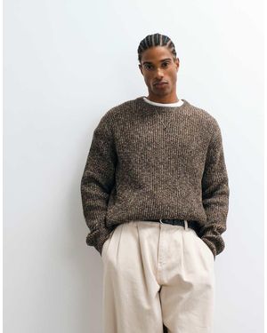 SELECTED Knit Jumper - Brown