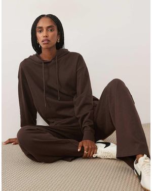 Jdy Hoodie Van Jersey Sweatstof - Bruin