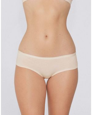 Tezenis Cotton French Knickers - Natural