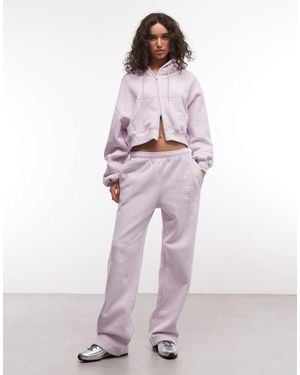 Nike Studio Fleece Mid-Weight Oversized Jogger - Purple