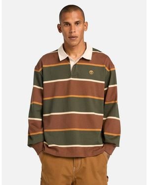 Timberland Rugby Polo Shirt - Brown