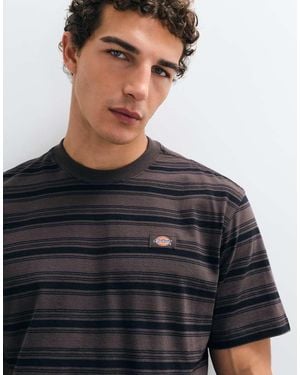 Dickies Stevensville Short Sleeve Stripe T-shirt - Black