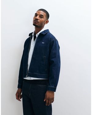 Obey Workshop Denim Jacket - Blue