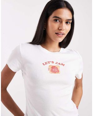 Levi's Fruit Graphic Baby Tee - White