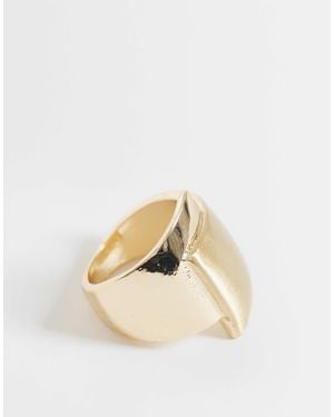 ASOS Ring With Wraparound Design - Natural