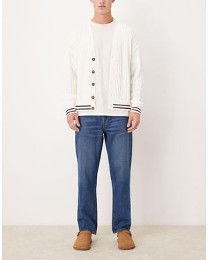 Abercrombie & Fitch Vaqueros De Corte Suelto Con Vintage De -Azul Marino