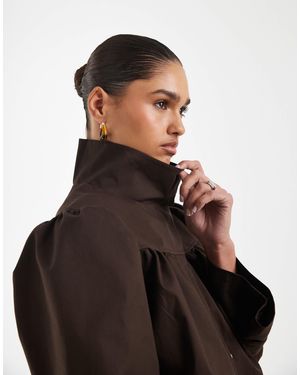 ASOS – leinenjacke - Schwarz