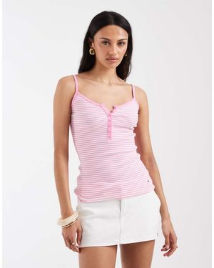 Hollister Henley Cami - White