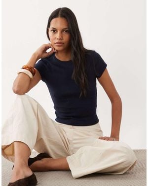 New Look Baby Tee - Blue
