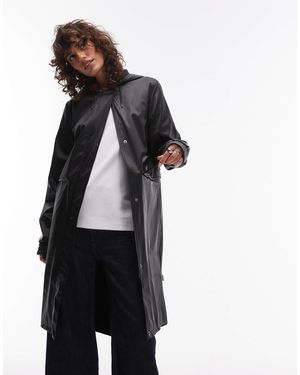 Rains 18550 Waterproof Drawcord Waist Parka - Multicolour