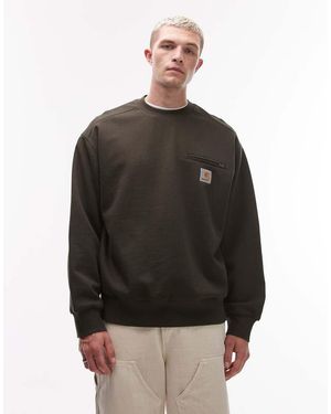 Carhartt Detroit Oversized Sweatshirt - Black