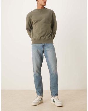 ASOS Vaqueros Tapered En Azul De - Neutro