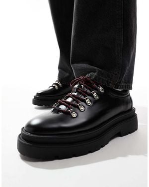 ASOS Chunky Hiker Shoes - Black