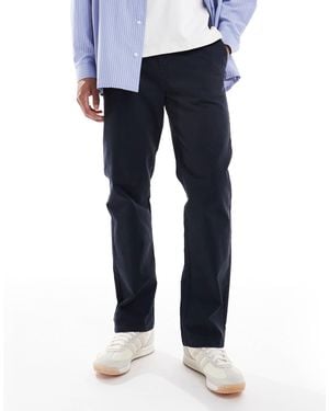 Threadbare Straight Fit Trouser - Blue