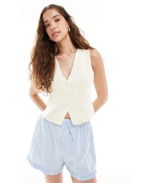 ONLY Knitted Vest - White