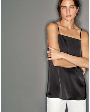 Pull&Bear Satin-cami-top - Grau