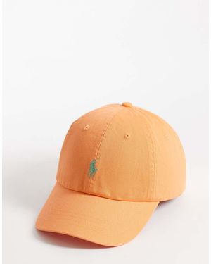 Polo Ralph Lauren Icon Logo Baseball Cap - Orange