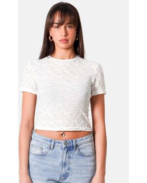 Sixth June Fantasy - top texturé sans manches - Blanc