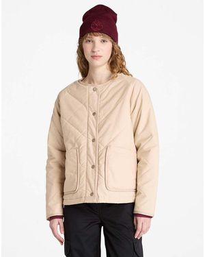 Timberland Chaqueta Beis Gamo Guateada Con Acabado Hidrófugo Resistente -Neutro