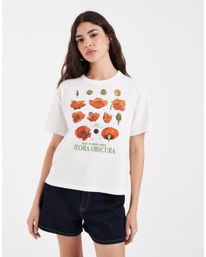 Levi's T-Shirt Vintage Con Stampa Grafica Bianca - Bianco