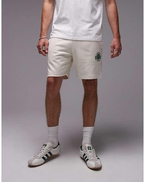 Lacoste Jersey Shorts Met Tennisembleem - Grijs