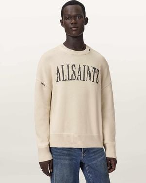 AllSaints – sweatshirt - Natur