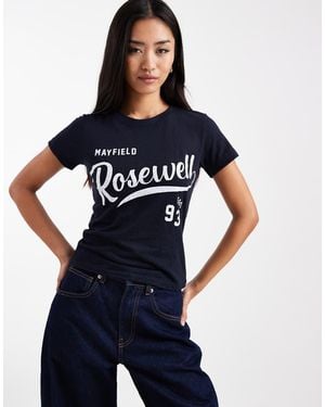 Cotton On Foxridge Graphic Tee - Blue